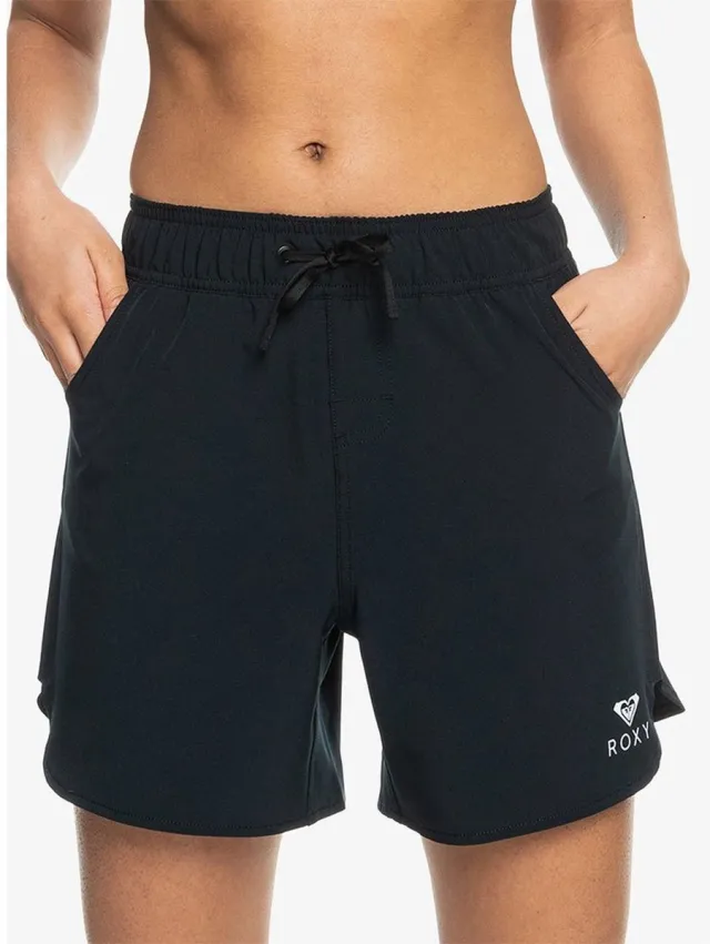 Roxy Rx Woven Zwembroek Zwart XL Vrouw Anthracite
