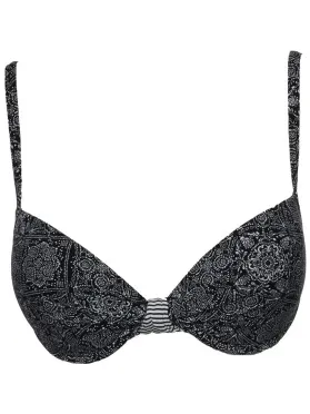 Esprit San Diego Beach Padded Push Up Bikini Zwart