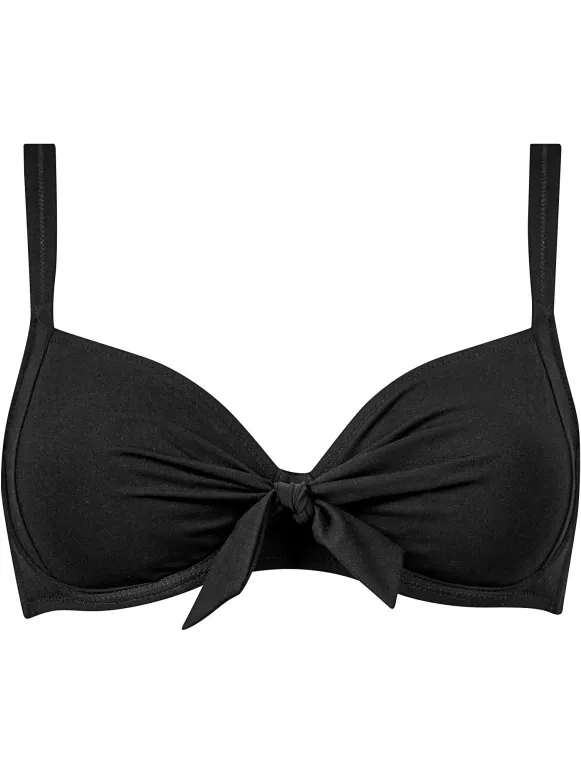 LIDEA Women's The Core Bikini Top - Bikinitop - Cup: C, zwart