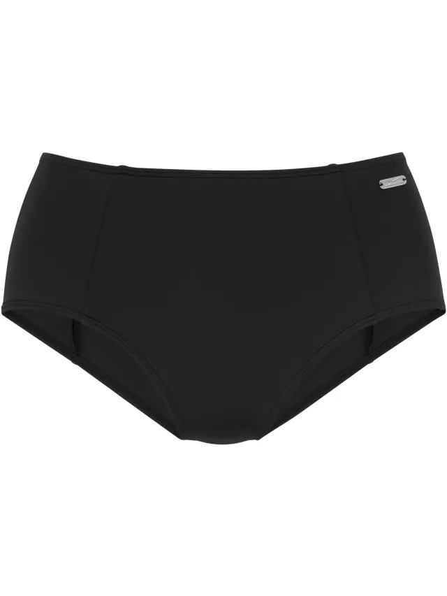 Highwaist bikinibroekje zwart, foto 2