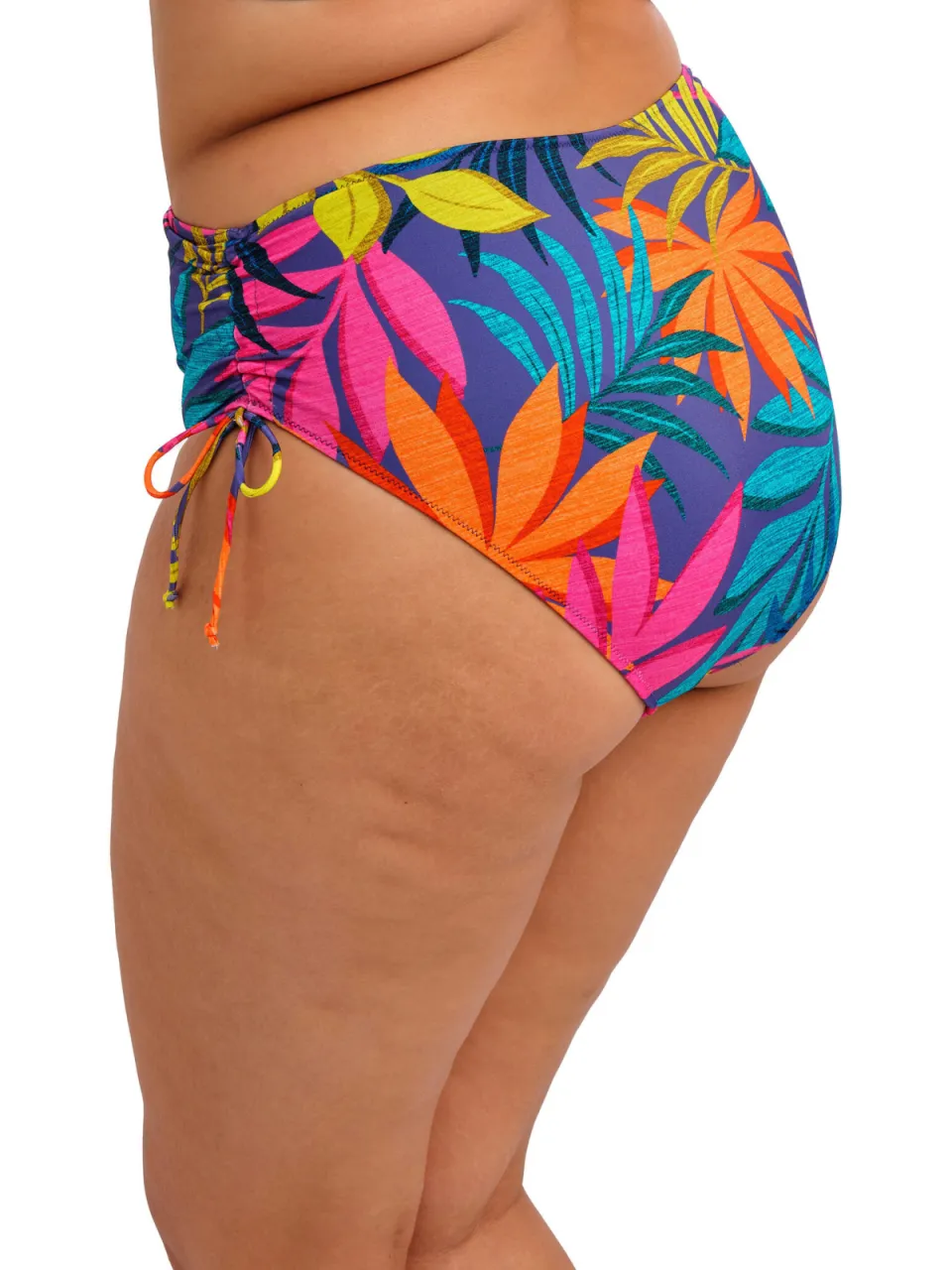 Elomi high waist bikinibroekje Porto Rafti blauw/roze/groen, foto 3