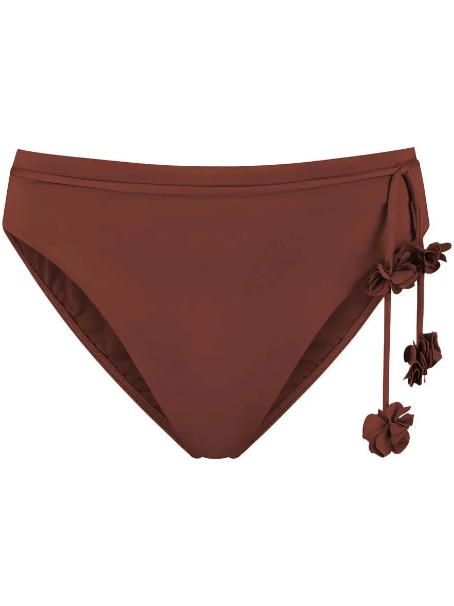 Cyell high waist bikinibroekje bruin, foto 2