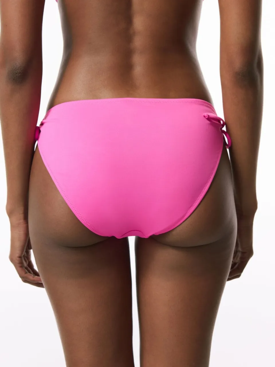 Penti Mid-Waist Effen Hipster Bikini Onderbroek fuchsia, foto 2