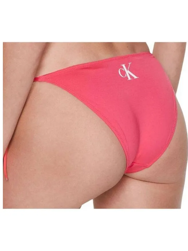Calvin Klein Dames/Dames Effen Bikinibroekje met zijbandje (Roze)