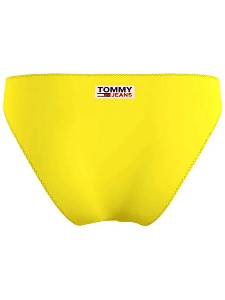 Tommy Hilfiger Dames/Dames Effen Logo Bikinibroekje (Geel), foto 2