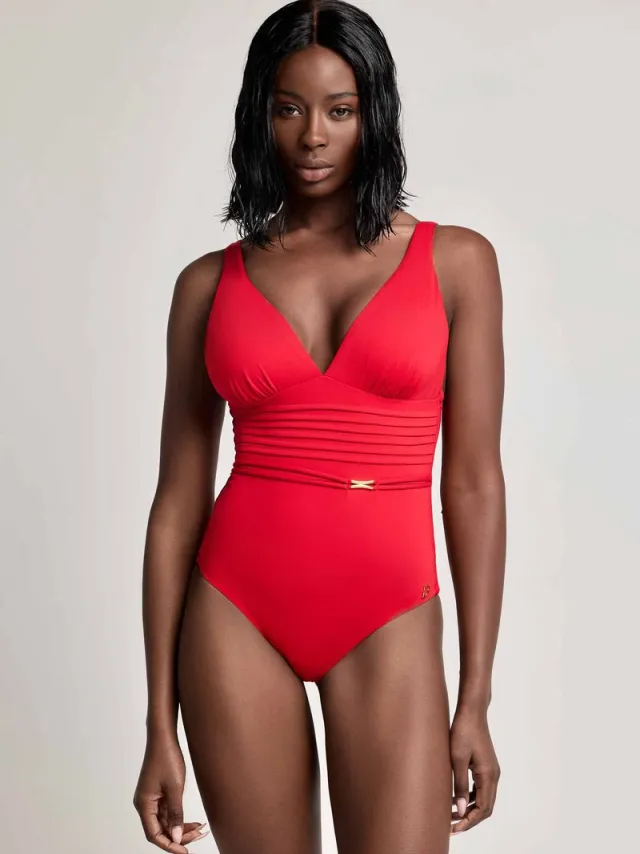 David Essentials Italia Badpak Rood - Rood
