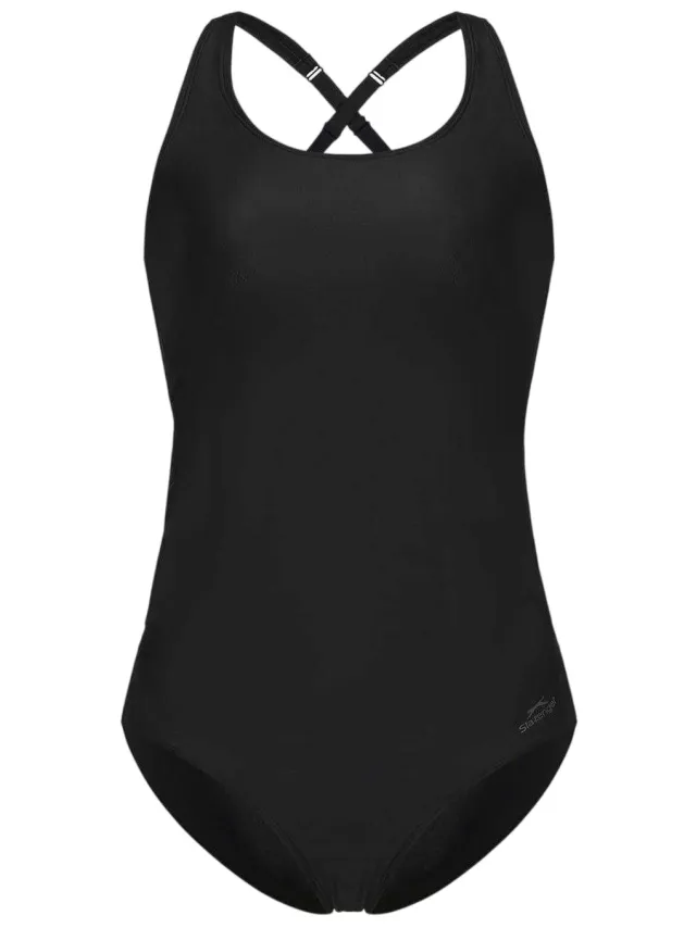 Slazenger Xtra Life zwempak voor dames (zwangerschap) (Zwart)