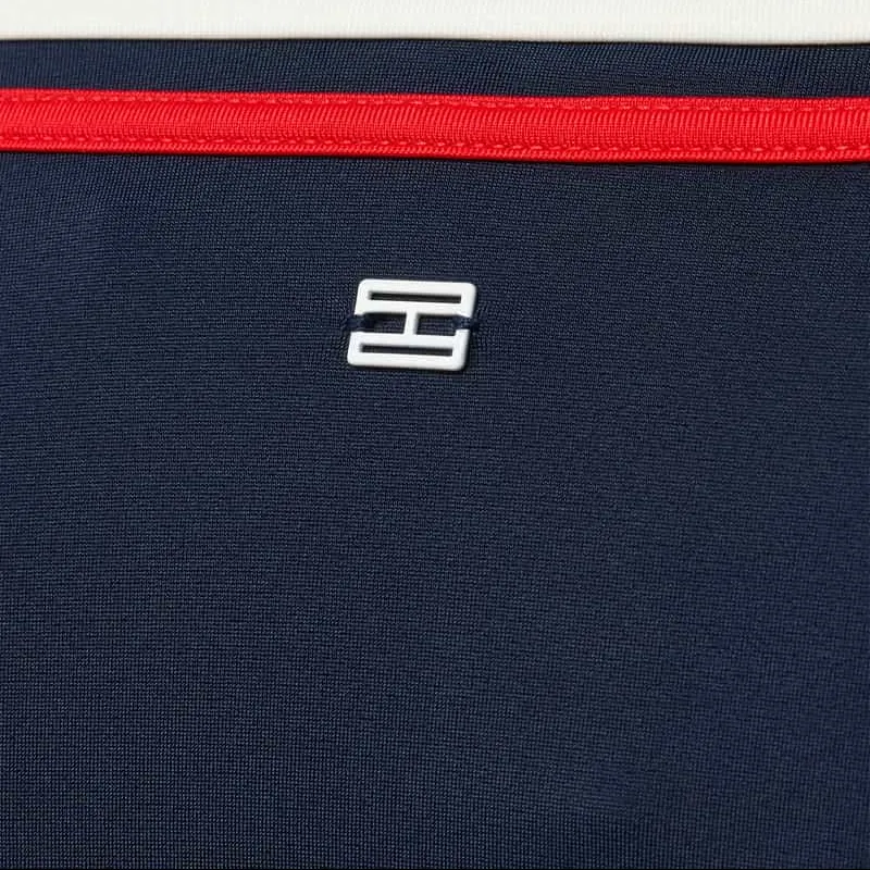 Tommy Hilfiger Zwembroek met bindbandjes donkerblauw, foto 3