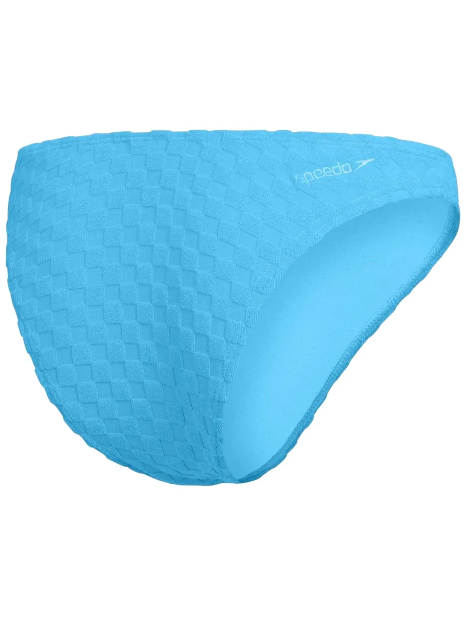 Speedo Bikinibroekjes met hoge taille van badstof voor dames (Blauw), foto 2