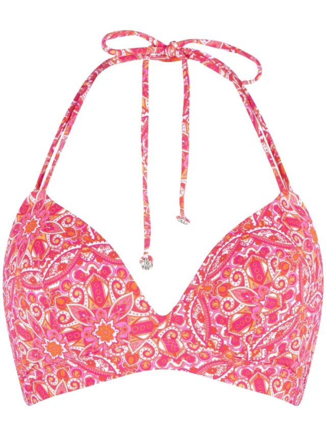 Lingadore Voorgevormde Triangel Bikini top roze, foto 2