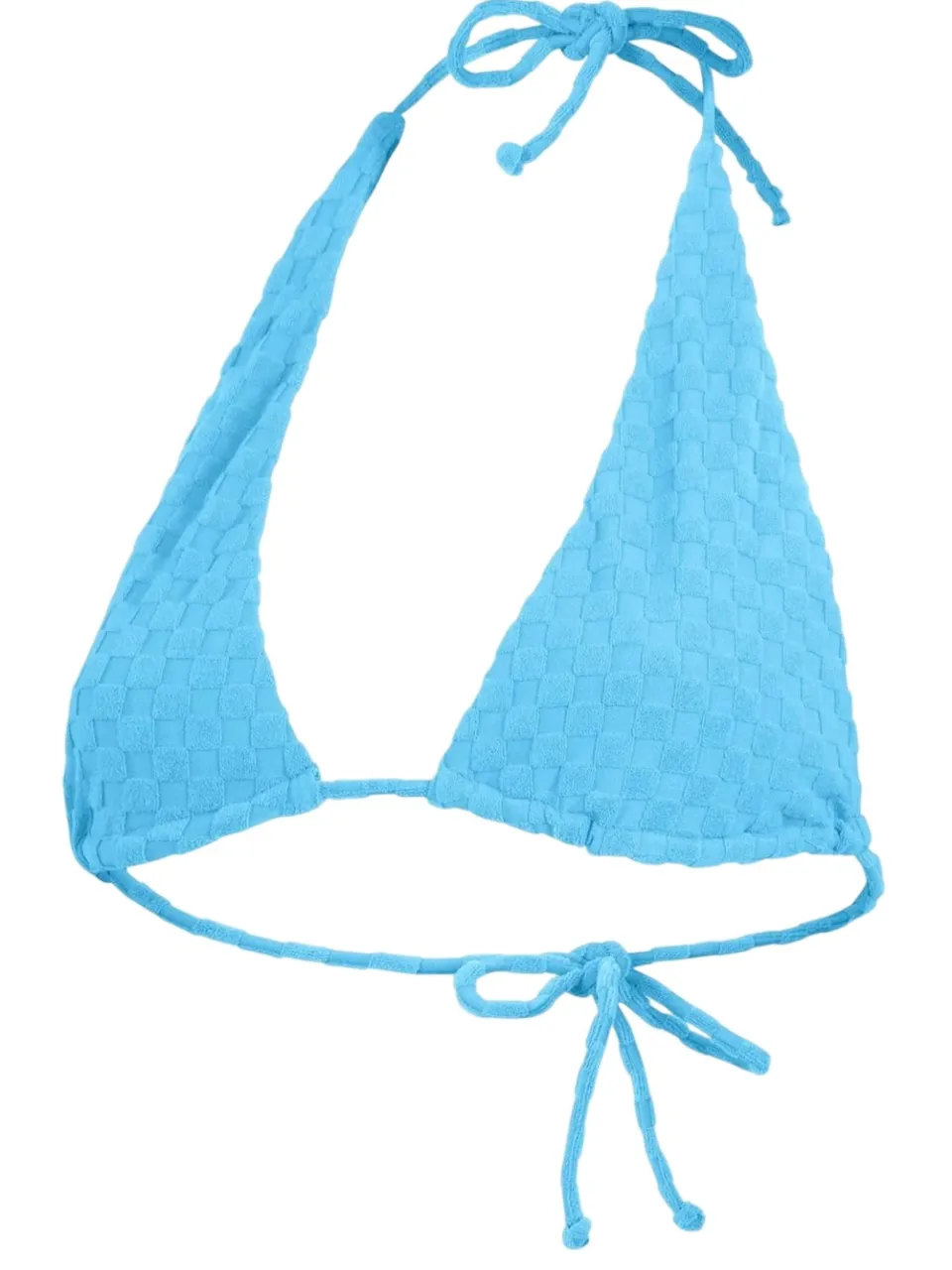 Speedo Drievoudig opvouwbaar zwemtopje van badstof voor dames (Blauw), foto 2