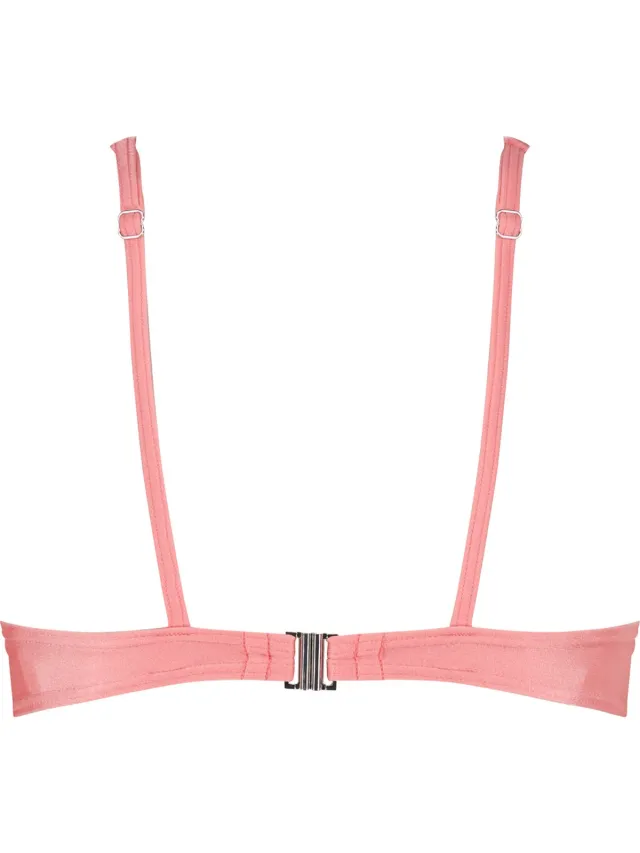 Beachlife Pink Shine Dames Bikinitopje Roze, Glitter