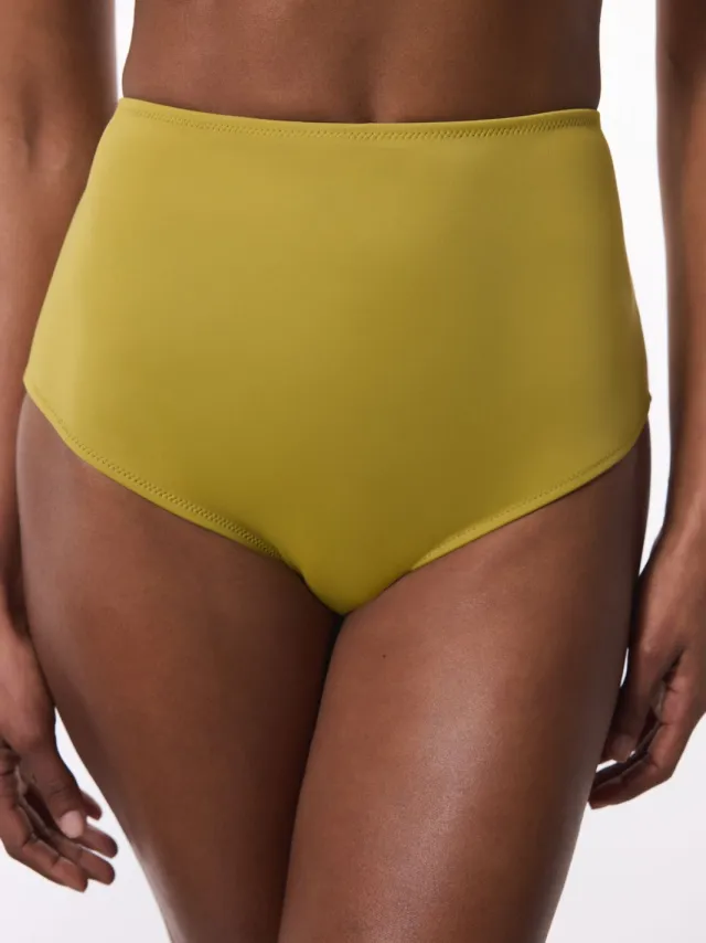 Penti Hoge Taille Hipster Bikini Onderdeel Geel