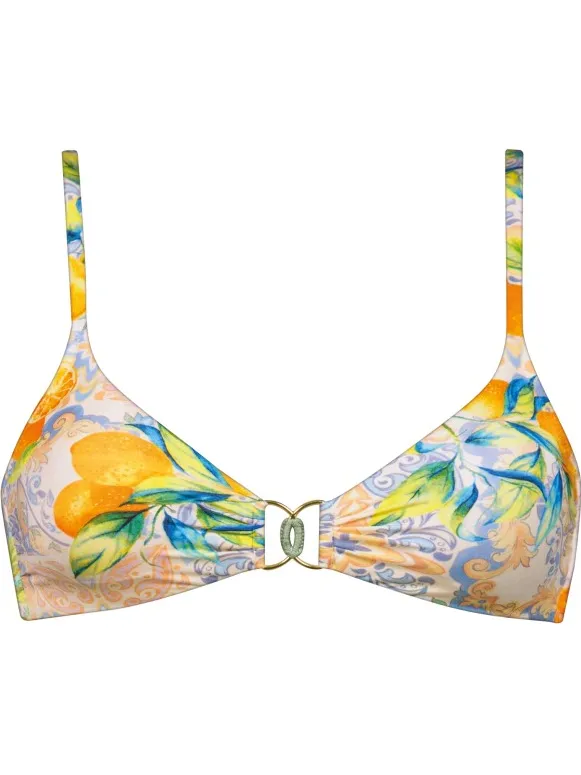 WATERCULT Women's Dolce Whimsy Bikini Top - Bikinitop, wit