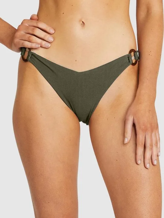 Baku Maat 40 Glimmer soft ring bikinibroekje Vrouwen Groen