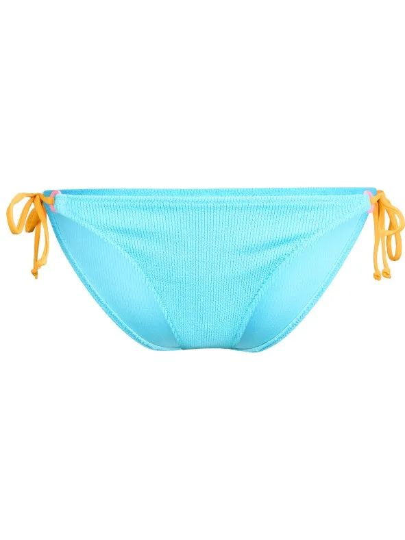 Banana Moon Bikinibroekje met labeldetail model 'LENKA' blauw, foto 2