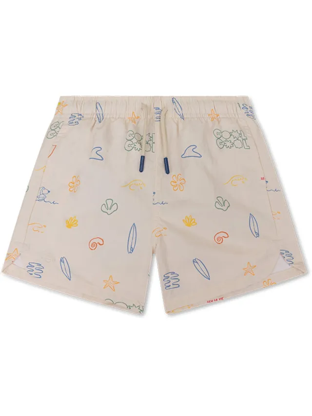 Swim Essentials Zwembroek - Meerkleurig - Surfer - 146/152