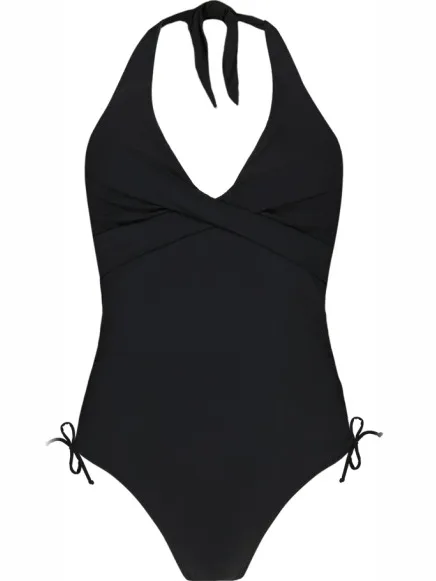 Barts Solid halter badpak zwart