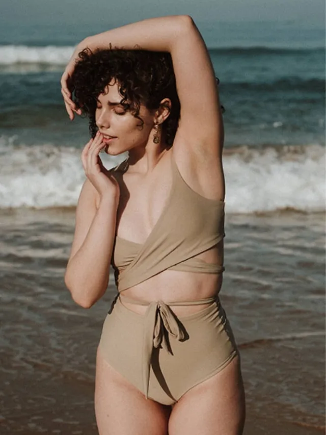 Anekdot dames vegan Bikinibroekje Core High Mosaic