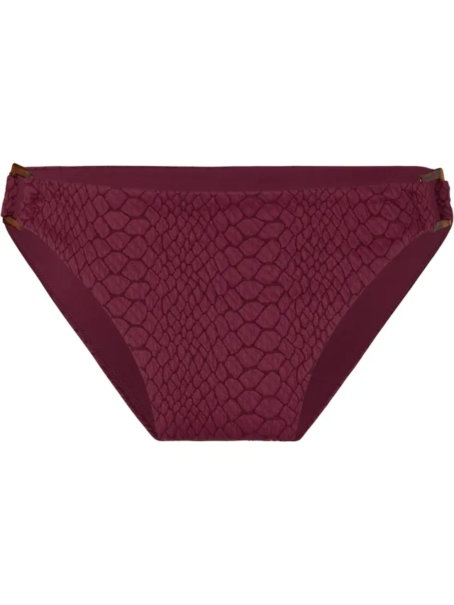 Hunkemöller Shaping Bikinibroekje met Hoge Taille Aruba Paars