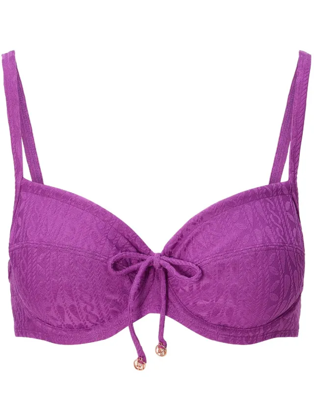LingaDore Beugel Bikini top Sparkling grape