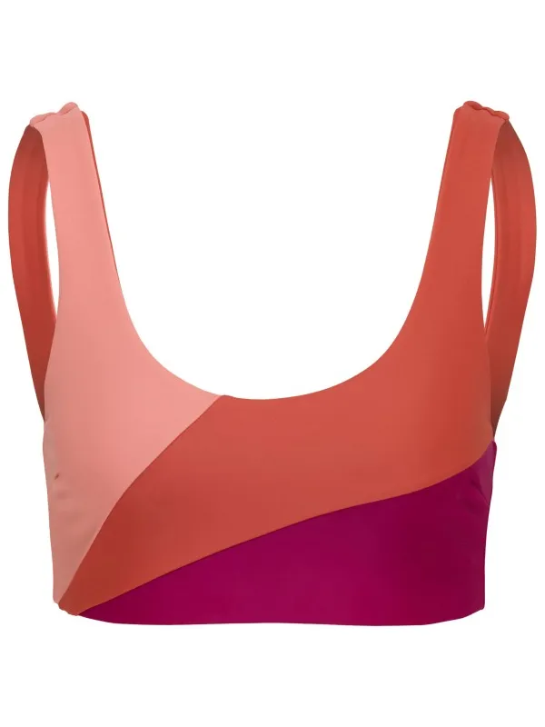 Inaska Women's Pure Reversible Top - Bikinitop, rood