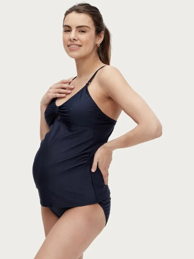 Mamalicious ZwangerschapsTankini / Positietankini Frida Navy