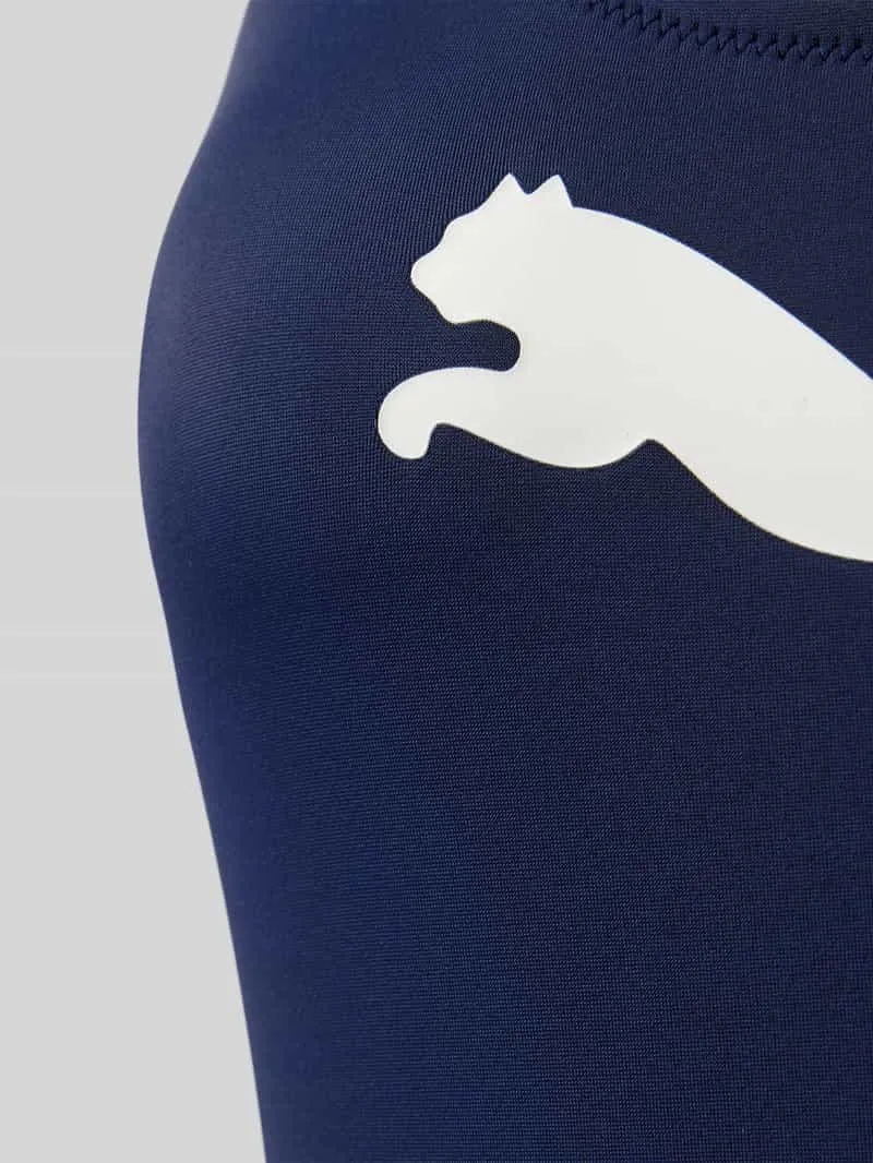 Puma Badpak met logoprint marineblauw, foto 2