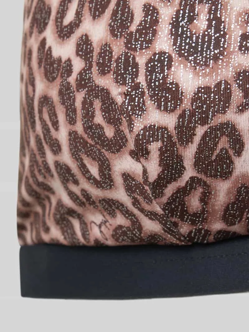 Joop! Bikinitop in triangelvorm model 'Leopard Beach' zwart, foto 2