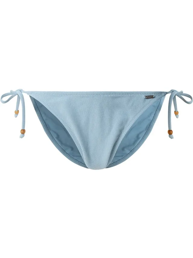 Pepe Jeans Satin Strp Str Brazilian Bikinibroekje Blauw M Vrouw Sky Blue