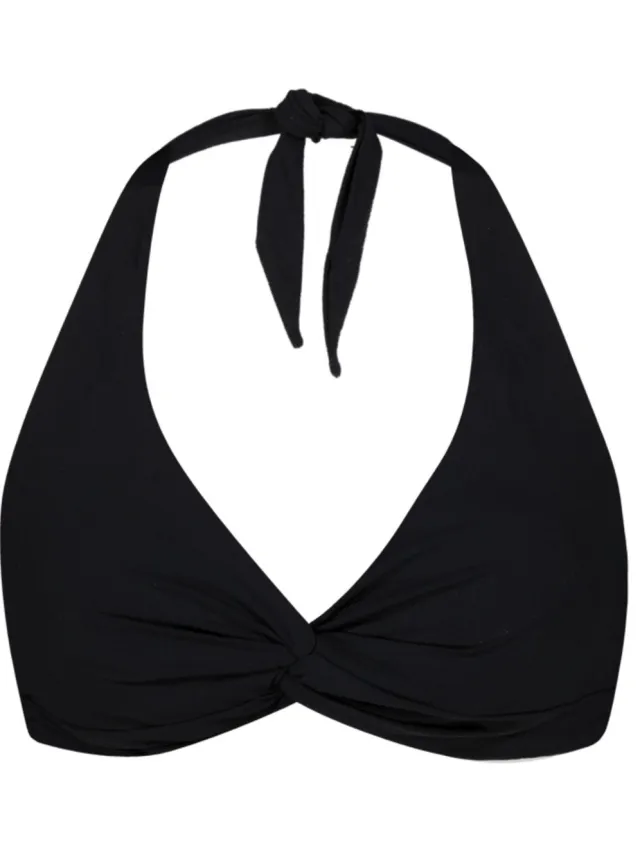 Barts Solid Cross Halter Zwart