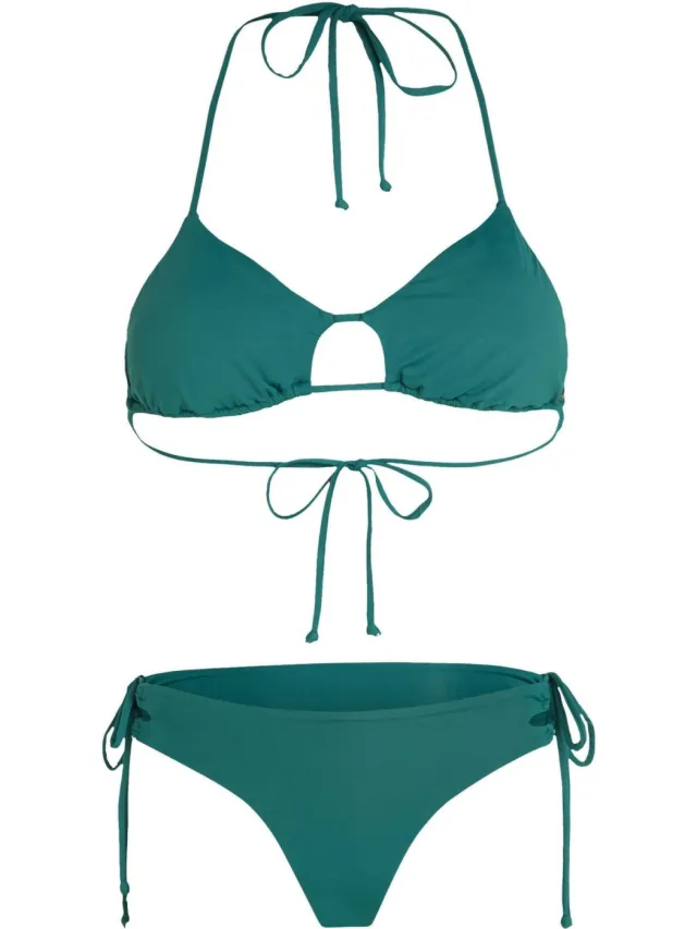 O'Neill voorgevormde triangel bikini set Madrid Jensen groen