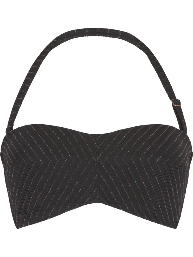 LingaDore Bandeau Bikini top Zwart