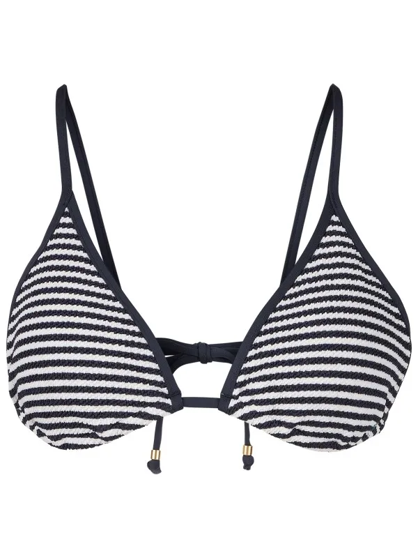 Seafolly Clubhouse Slide Tri - Bikinitop, grijs