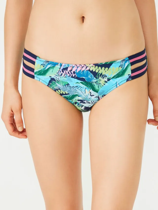 Penti Middenhoog Tropisch Hipster Bikini Onderbroek Veelkleurig