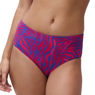Femilet Tidra high waist bikinislip zebraprint Versch.kleure/Patroon