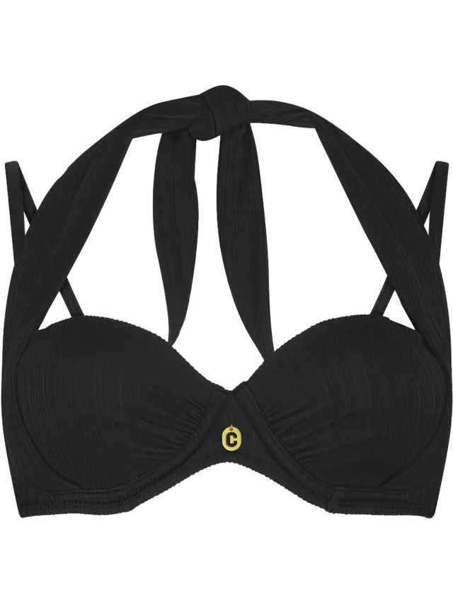 Ten Cate bikini top multiway zwart voor Dames | Maat 38D (75D) black