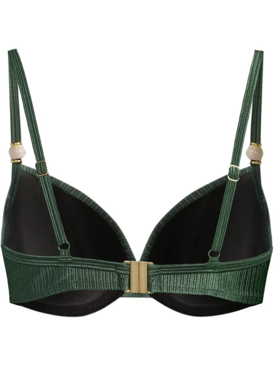 BEACHWAVE voorgevormde beugel bikinitop groen, foto 3