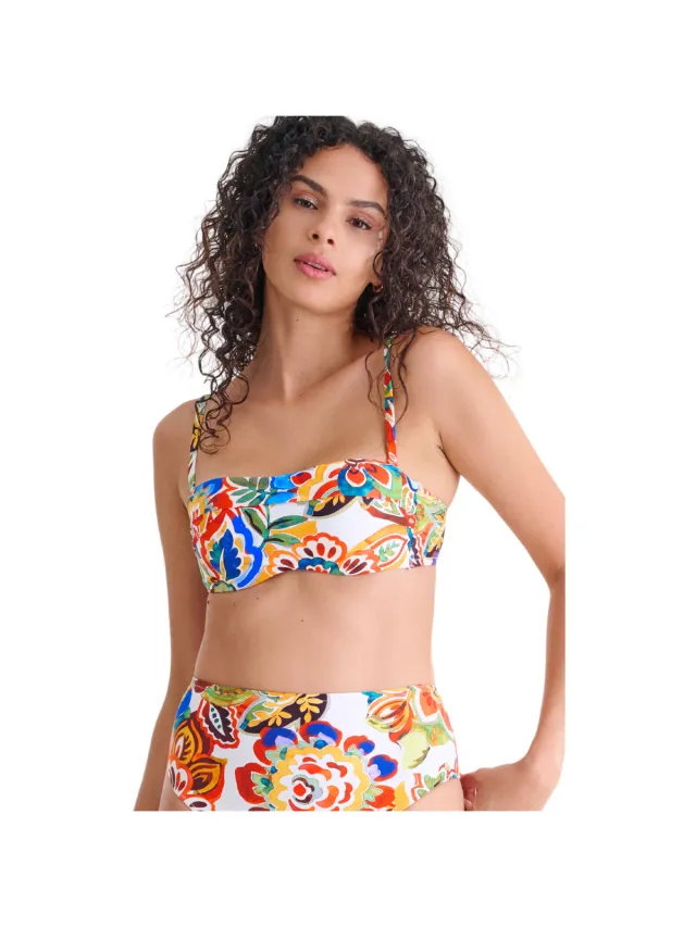 Lisca Bikini Lisca MEXICO voorgevormd bandeau-bikinitopje Rood