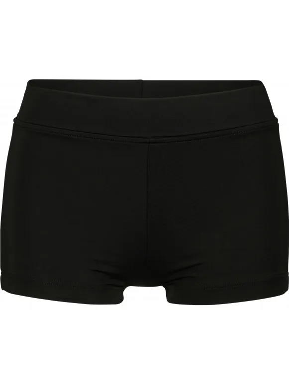 Seafolly Women's Collective Roll Top Boyleg - Bikinibroekje, zwart