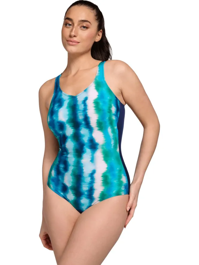 Ten Cate badpak soft cup green tide voor Dames