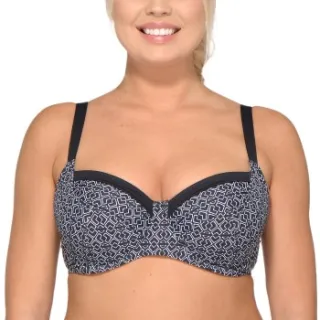 Saltabad Pebble Frida Bikini Bra * Actie * Versch.kleure/Patroon,Zwart