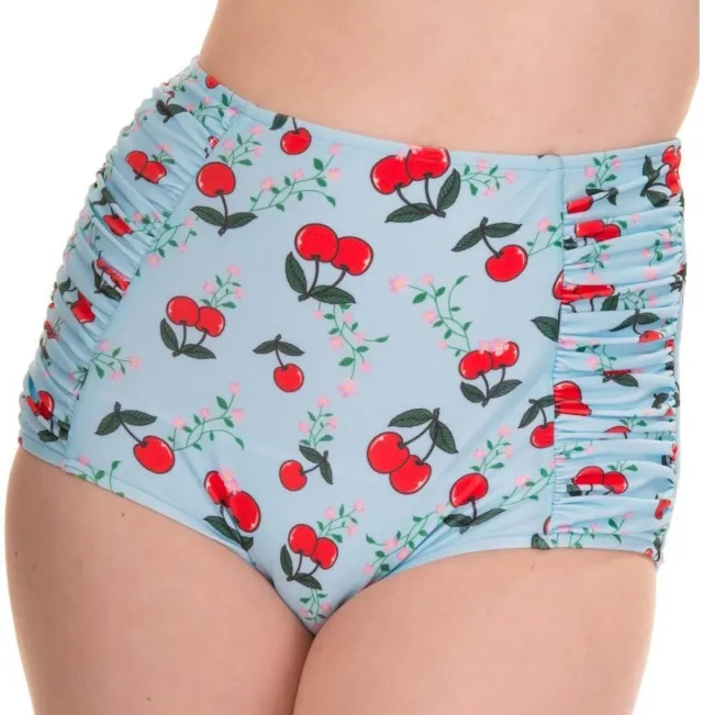 Banned BLINDSIDE Bikinibroekje - L - Multicolours/Blauw