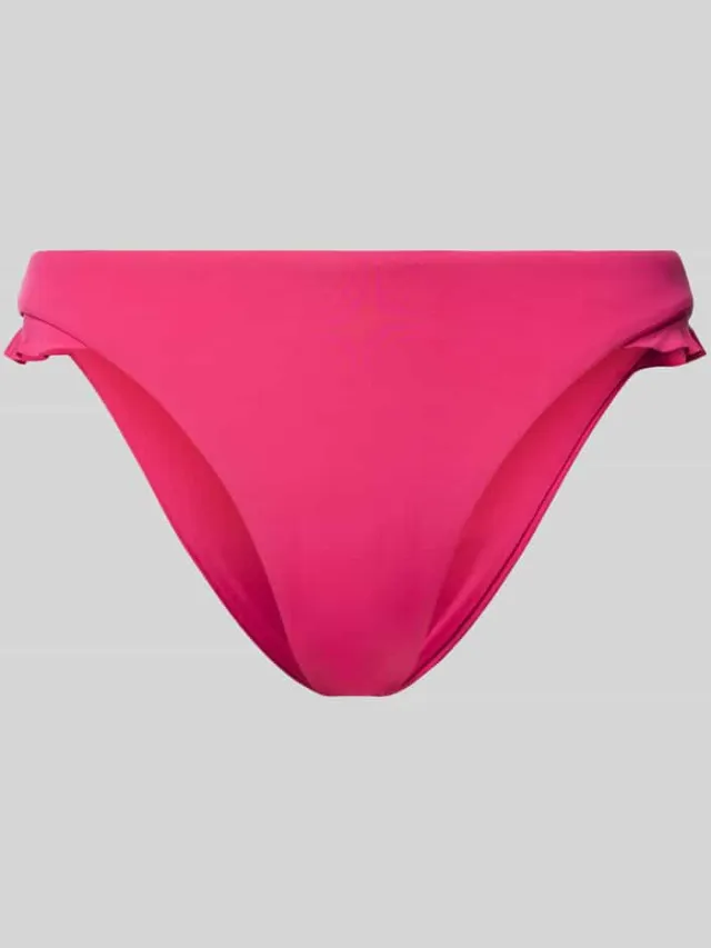 banana moon Bikinibroekje met elastische band, model 'Baila' Donkerrood