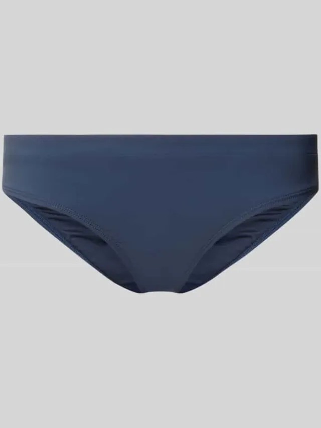 Barts Bikinibroekje met labeldetail model 'SOLID' Marineblauw