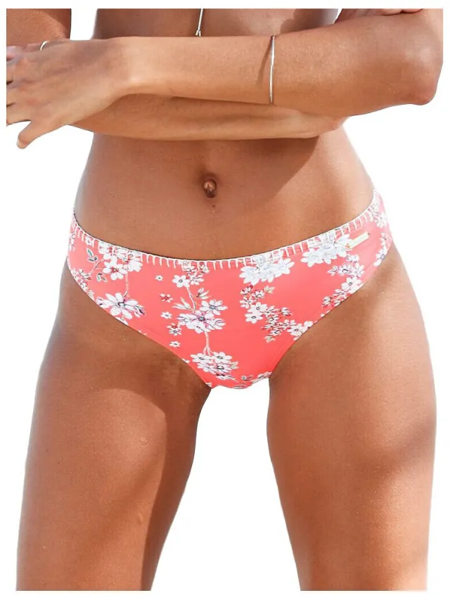 Lascana Ditsy bikinitopje roze Oranje