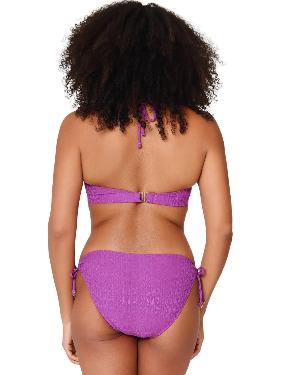 Lingadore voorgevormde halter bikinitop fuchsia, foto 3