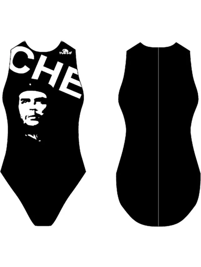 Turbo Che Guevara Zwemkleding Zwart L Vrouw Black / White