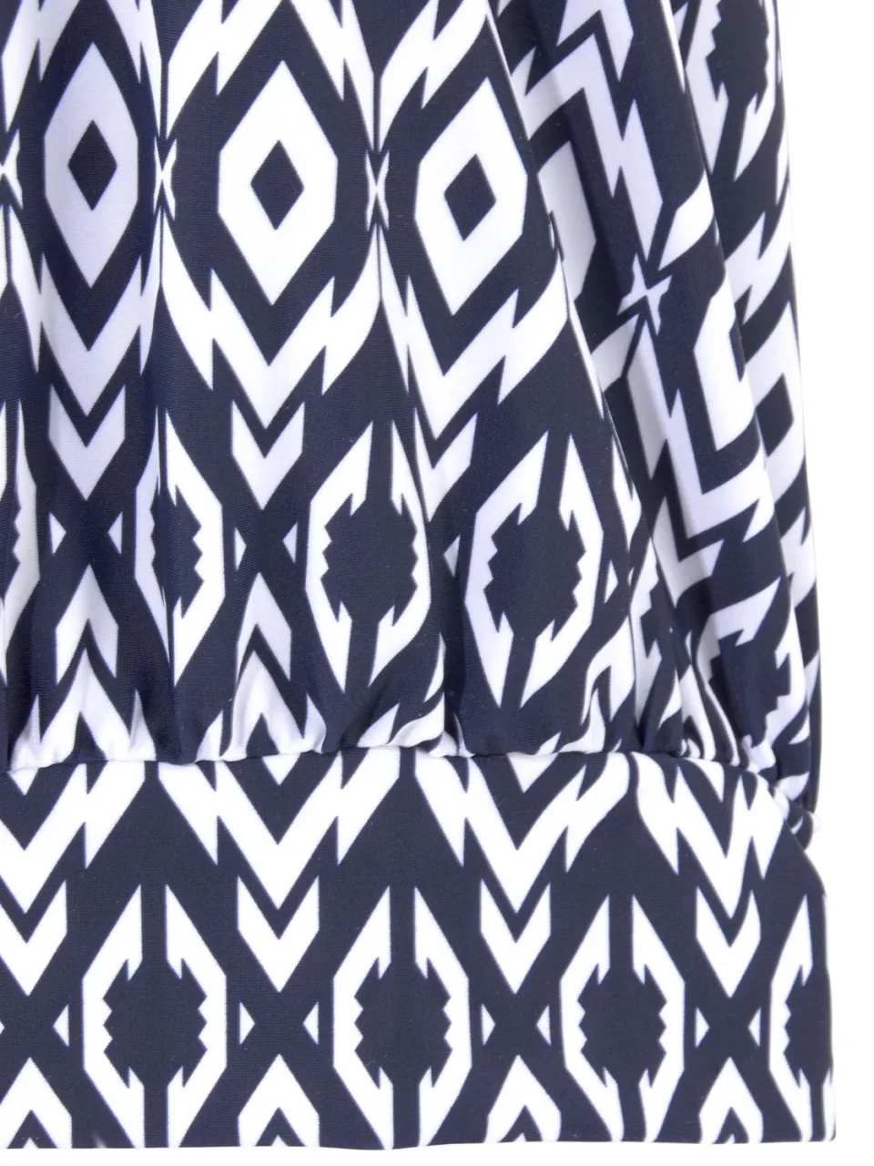 LASCANA oversized tankini marineblauw met wit, foto 3