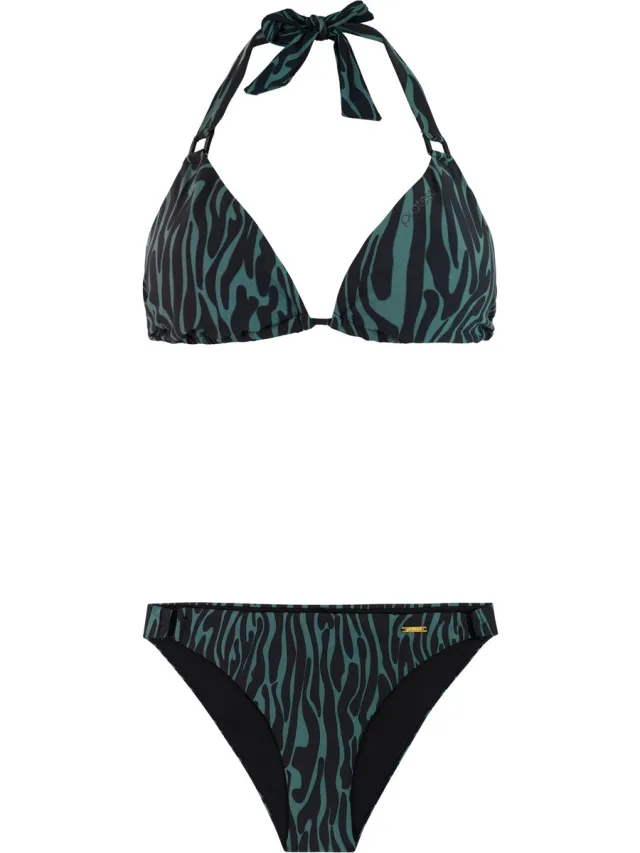 Protest PRTDate - Triangel bikini set Dames - Koordsluiting - Uitneembare vulling - Medium dekking - Wit